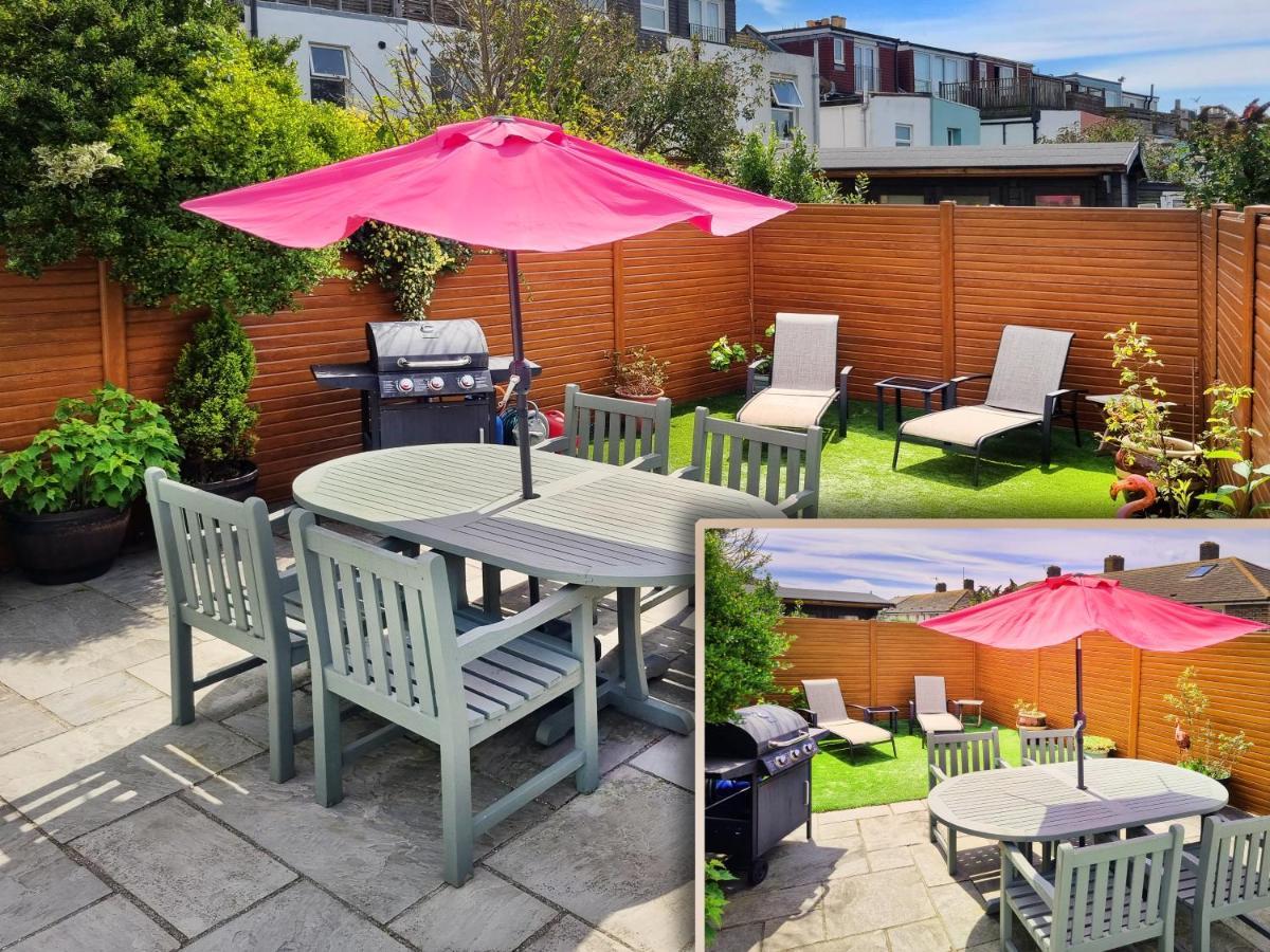 Sunny Queens Park Home - Garden & Private Parking Brighton Екстериор снимка