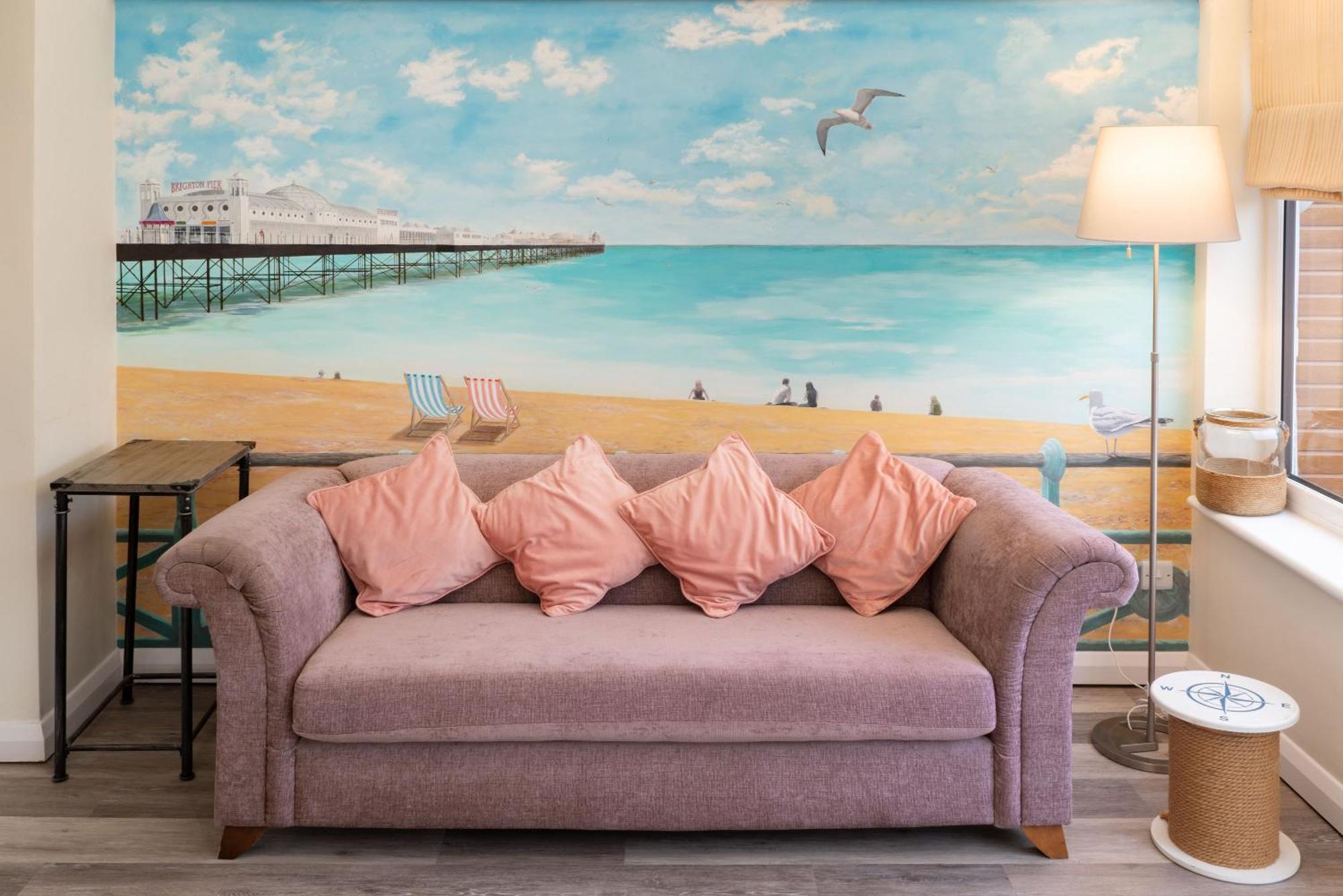 Sunny Queens Park Home - Garden & Private Parking Brighton Екстериор снимка