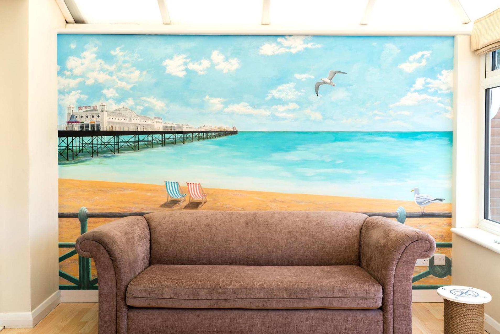 Sunny Queens Park Home - Garden & Private Parking Brighton Екстериор снимка
